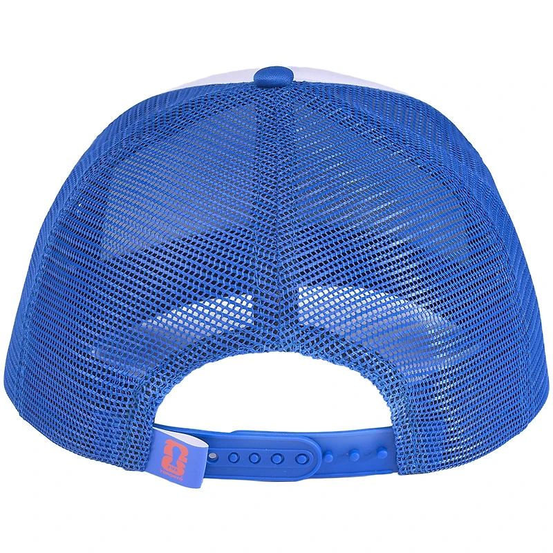 Unisex White/Blue FIFA World Cup 2026 Toronto Flagship Foam Adjustable Trucker Hat