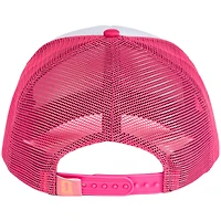 Unisex White/Pink FIFA World Cup 2026 Miami Flagship Foam Adjustable Trucker Hat