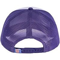 Unisex White/Purple FIFA World Cup 2026 Mexico City Flagship Foam Adjustable Trucker Hat