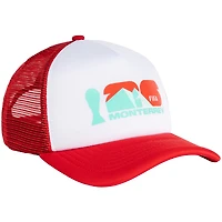 Unisex White/Red FIFA World Cup 2026 Monterrey Flagship Foam Adjustable Trucker Hat