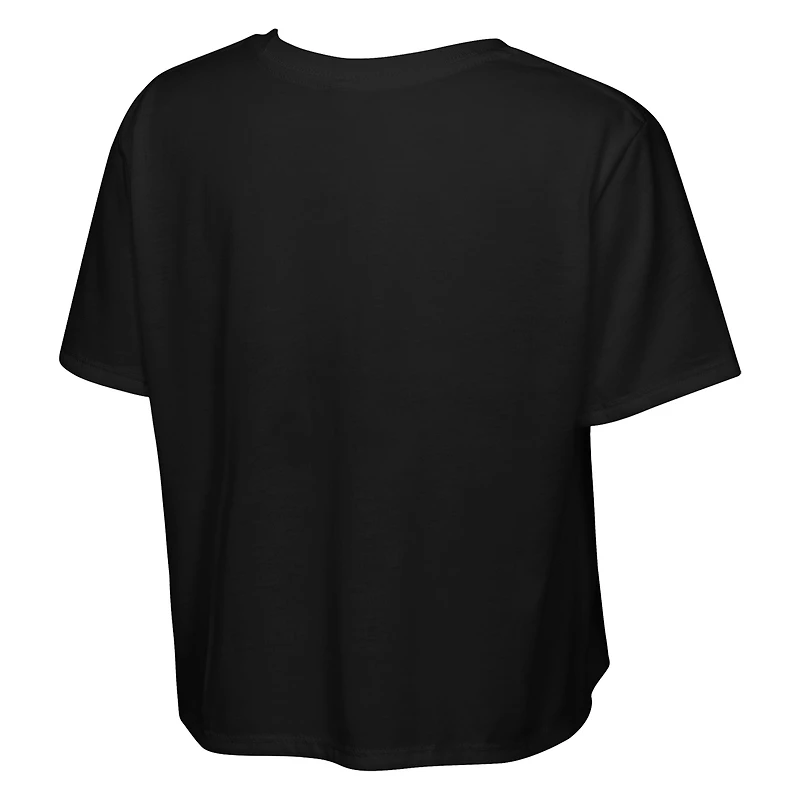 Women's Outerstuff  Black FIFA World Cup 2026 Cropped Trophy T-Shirt