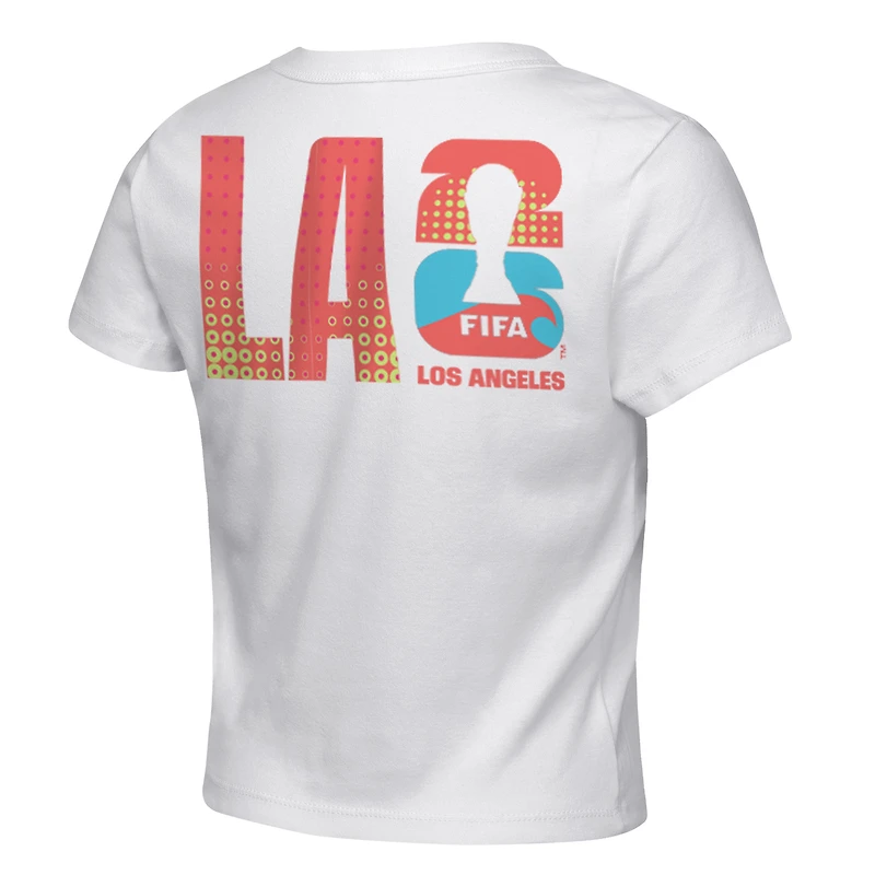 Women's Outerstuff  White FIFA World Cup 2026 City View Baby Tri-Blend T-Shirt