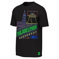T-shirt noir Youth Outerstuff Coupe du Monde FIFA 2026 Philadelphie Neon City Night
