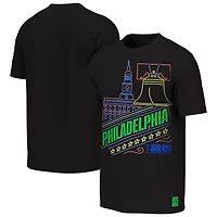 Youth Outerstuff Black FIFA World Cup 2026 Philadelphia Neon City Night T-Shirt
