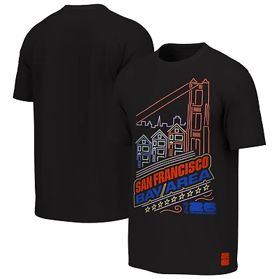 Youth Outerstuff Black FIFA World Cup 2026 San Francisco Bay Area Neon City Night T-Shirt