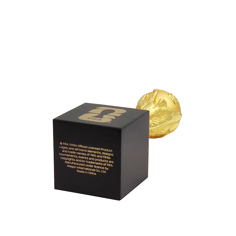 Réplique 3D du trophée de la Coupe du Monde de la FIFA 2026 (70 mm) avec socle