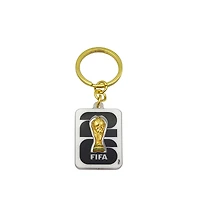 Porte-clés trophée et emblème rotatif de la Coupe du Monde de la FIFA 2026