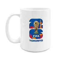 Mug en céramique 44 cl (15 oz) Coupe du Monde de la FIFA Toronto 2026