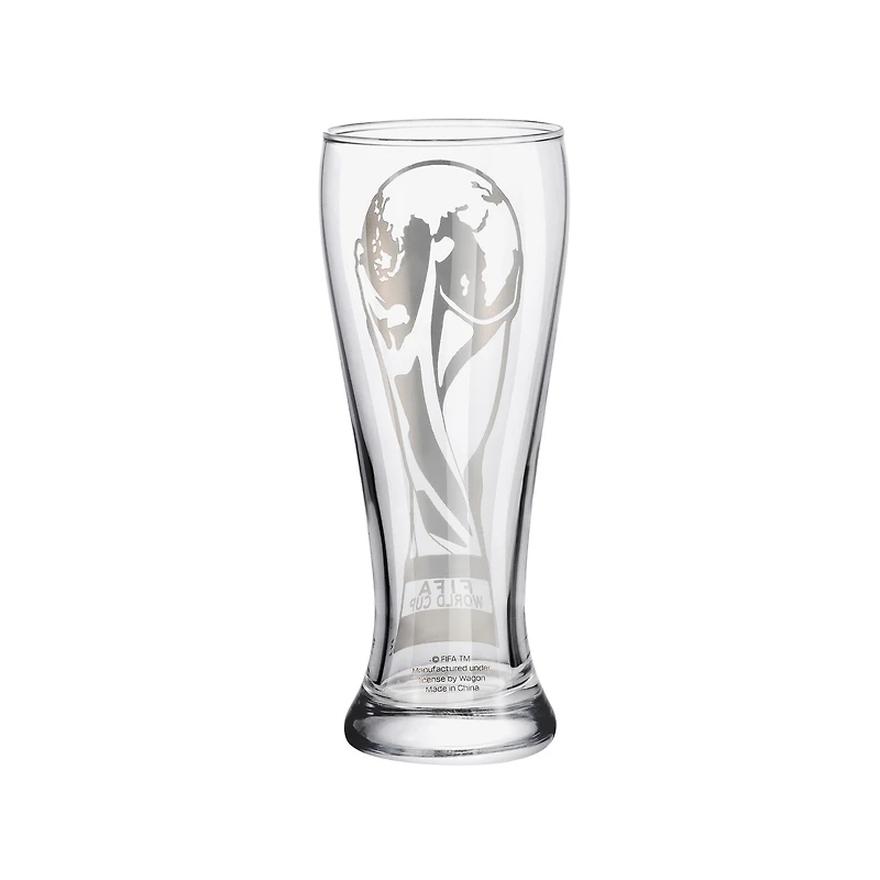 Verre à bière trophée doré de la Coupe du Monde de la FIFA, 325 ml