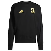 Sweat-shirt officiel adidas noir pour homme, emblème de la Coupe du Monde FIFA 2026