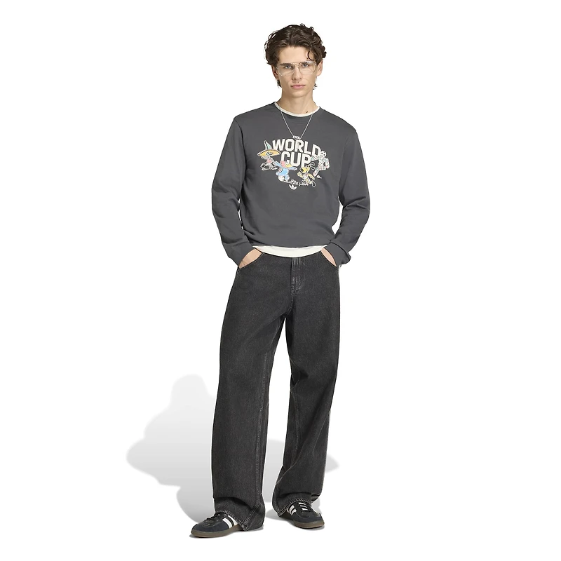 Men's adidas FIFA World Cup Historic Mascot Long Sleeve T-Shirt