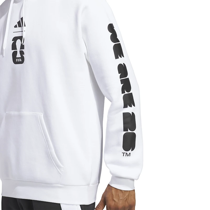 Men's adidas White 2026 FIFA World Cup Official Graphic Hoodie