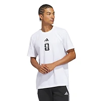 Men's adidas White 2026 FIFA World Cup Official Match Ball T-Shirt
