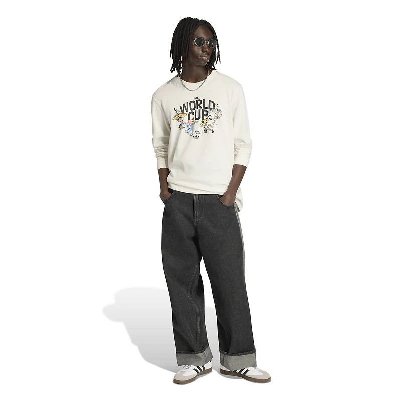 Men's adidas FIFA World Cup Historic Mascot Long Sleeve T-Shirt