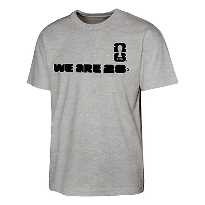 Men's Heather Gray FIFA World Cup 2026 We Are Graphic T-Shirt