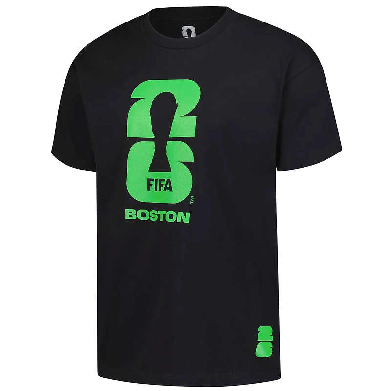 Men's Outerstuff Cream 2026 FIFA World Cup Atlanta Host City Local Oversized T-Shirt