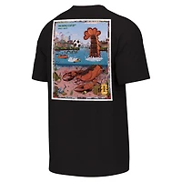 T-shirt graphique Outerstuff noir pour homme, représentant Boston, ville hôte de la Coupe du Monde FIFA 2026