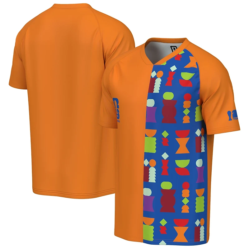 Maillot de mode Outerstuff bleu sarcelle pour homme, édition spéciale ville hôte la Coupe du Monde FIFA 2026