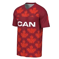 Maillot de mode Outerstuff rouge pour homme, Coupe du Monde la FIFA, Canada, pays hôte 2026