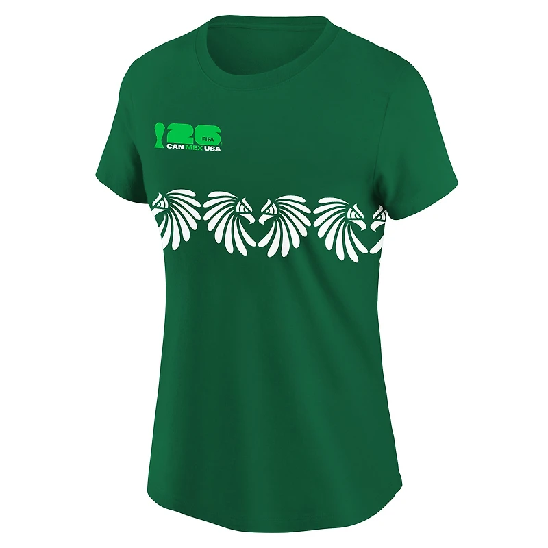 Women's Green FIFA World Cup 2026 Host Sublimated Top