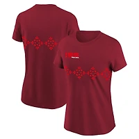 Haut sublimé rouge pour femme, hôte de la Coupe du Monde FIFA 2026