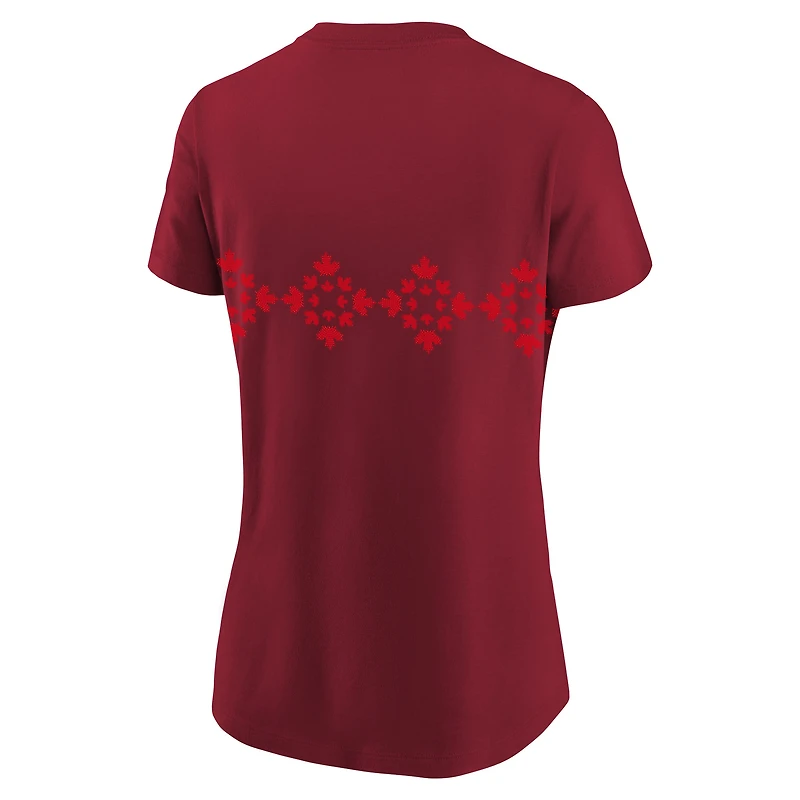Women's Red FIFA World Cup 2026 Host Sublimated Top