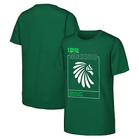 T-shirt graphique vert pour jeunes, hôte de la Coupe du Monde FIFA 2026