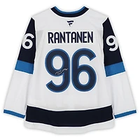 Mikko Rantanen Finland White 2025 4 Nations Face-Off Fanatics Premium Jersey