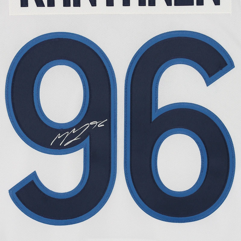 Mikko Rantanen Finland White 2025 4 Nations Face-Off Fanatics Premium Jersey