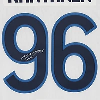Mikko Rantanen Finland White 2025 4 Nations Face-Off Fanatics Premium Jersey