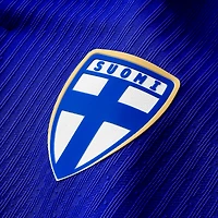 Men's Nike  Blue Finland National Team 2026 Away Match Authentic Jersey