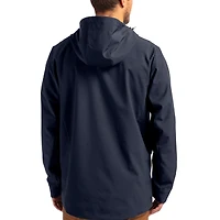 Veste zippée intégrale Cutter & Buck bleu marine FIU Panthers Vault Logo Camano pour homme, extensible et résistante à l'eau