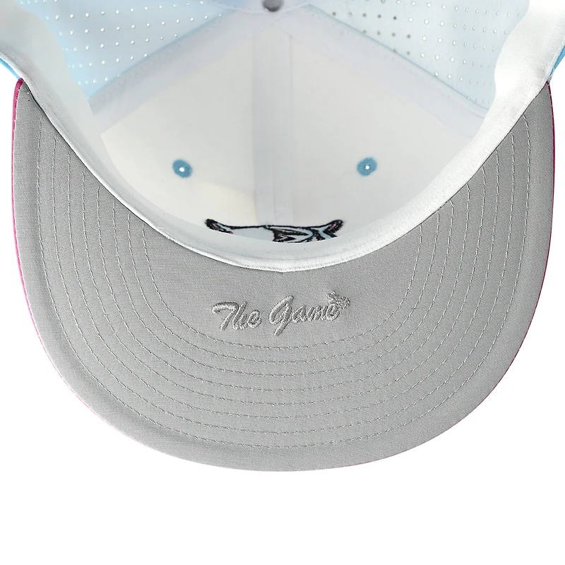 Men's The Game White FIU Panthers Pro Crown Fitted Hat