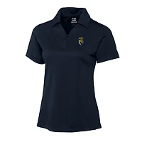 Polo texturé uni pour femme Cutter & Buck Navy FIU Panthers CB DryTec Genre