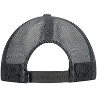 Men's Flomotion Charcoal Hammered Trucker Snapback Hat