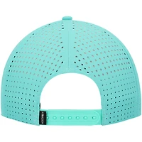 Casquette snapback avec logo en caoutchouc menthe Flomotion pour hommes