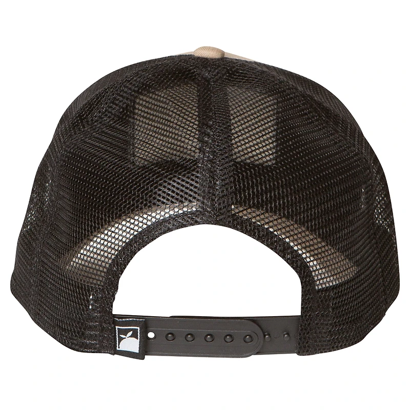 Casquette réglable Flomotion Tan/Noir Local OG Trucker pour hommes