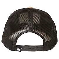 Casquette réglable Flomotion Tan/Noir Local OG Trucker pour hommes