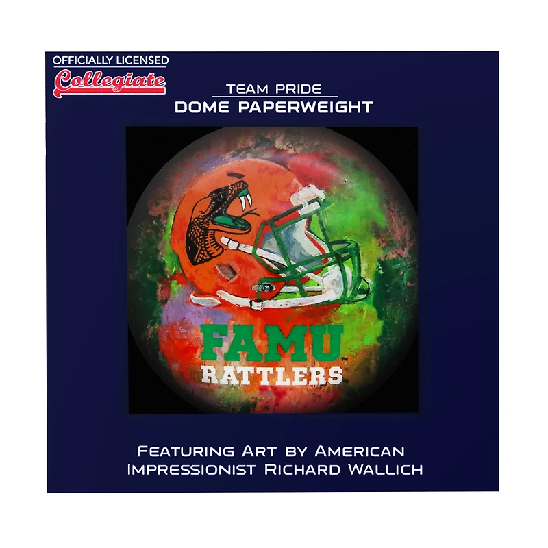 Florida A&M Rattlers Team Pride Dome Paper Weight