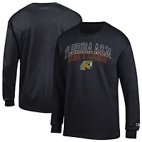 Men's Champion  Black Florida A&M Rattlers Team Long-Sleeve T-Shirt