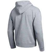 Sweat à capuche Champion pour homme, gris chiné, de l'équipe Florida A&M Rattlers