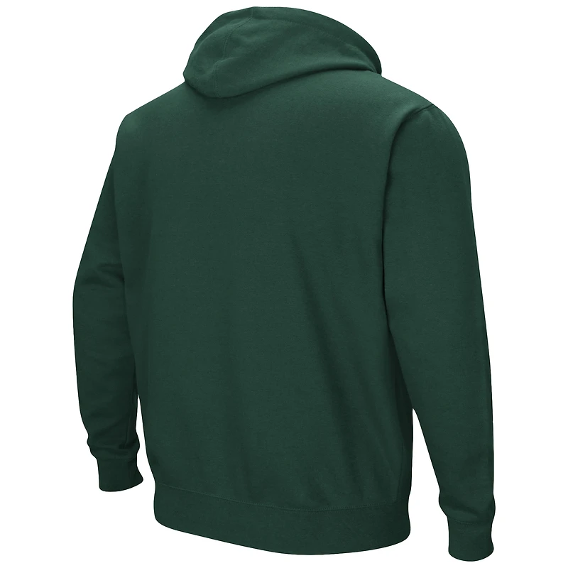 Sweat à capuche Colosseum Green Florida A&M Rattlers Isle pour hommes