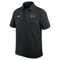 Polo Nike noir pour homme Florida A&M Rattlers 2025 Sideline