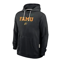 Sweat à capuche Nike noir Florida A&M Rattlers 2025 Sideline Standard Issue Dri-FIT pour homme