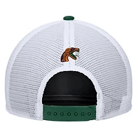 Men's Nike Green Florida A&M Rattlers 2025 On-Field Rise Trucker Performance Adjustable Hat