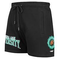 Men's Pro Standard Black Florida A&M Rattlers Crest Shorts