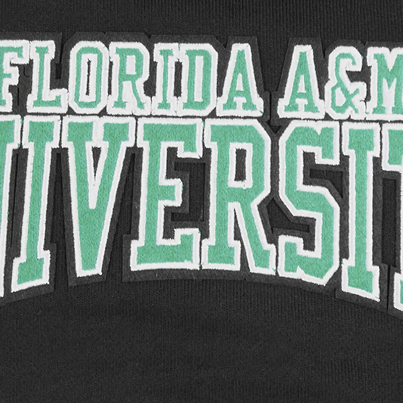 Men's Pro Standard Black Florida A&M Rattlers Crest Shorts