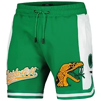 Men's Pro Standard Green Florida A&M Rattlers Script Tail DK 2.0 Shorts