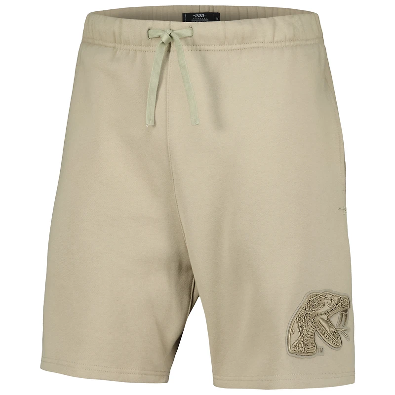 Short décontracté neutre Pro Standard Tan Florida A&M Rattlers pour hommes