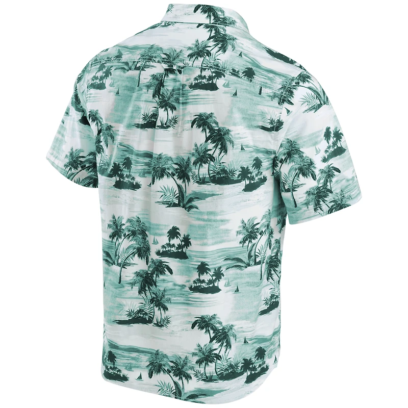 Men's Tommy Bahama  Green Florida A&M Rattlers Tropical Horizons Button-Up Shirt